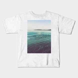 Calm Ocean Kids T-Shirt